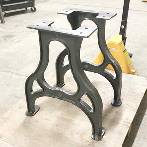 YW-CL-004, Super heavy duty Cast Iron Dining Table Legs 71cmx62cm