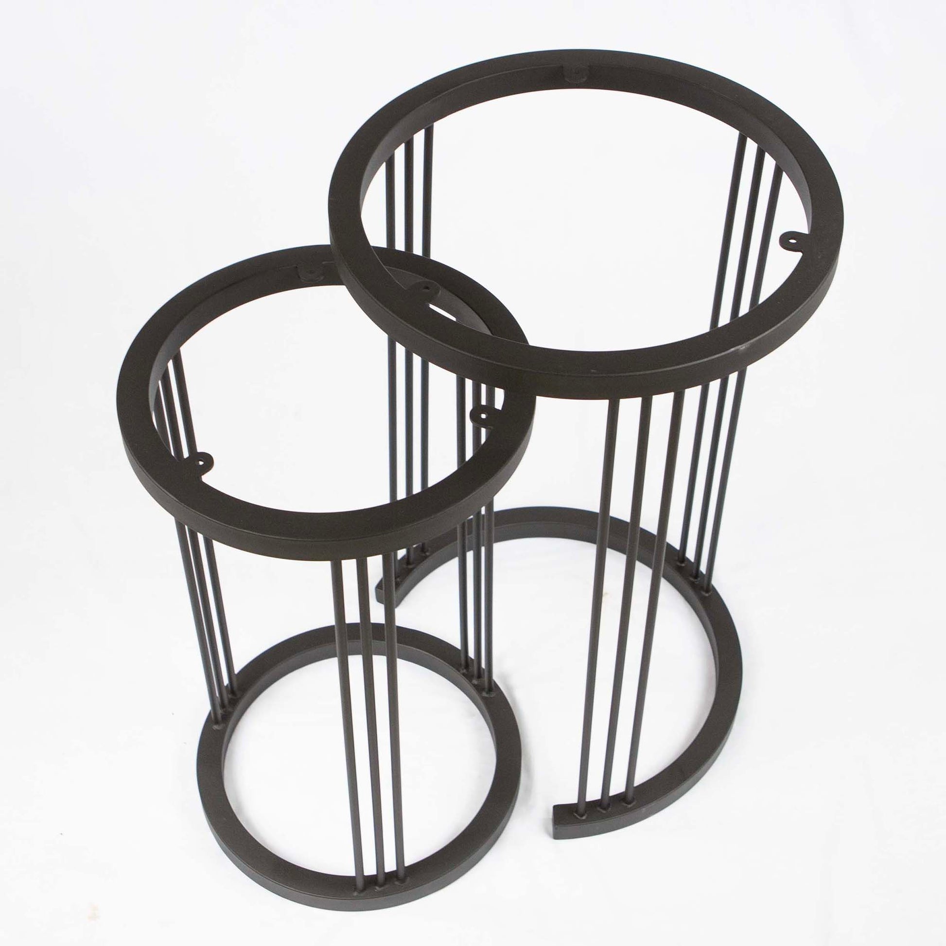 SS009, 9-Pin Round Nesting Side Table Legs Set/2