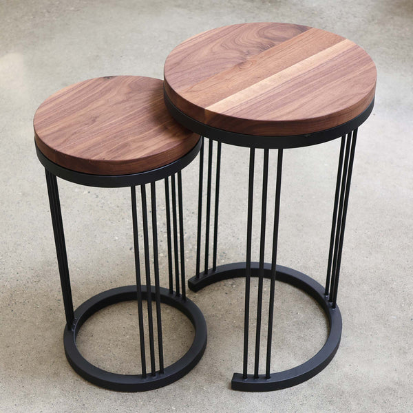 SS009, 9-Pin Round Nesting Side Table Legs Set/2