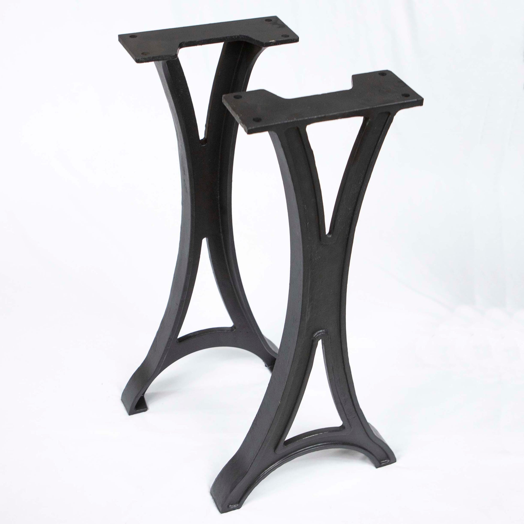 CN730 Cast Iron Legs for Console or Sofa Table, 1 Pair